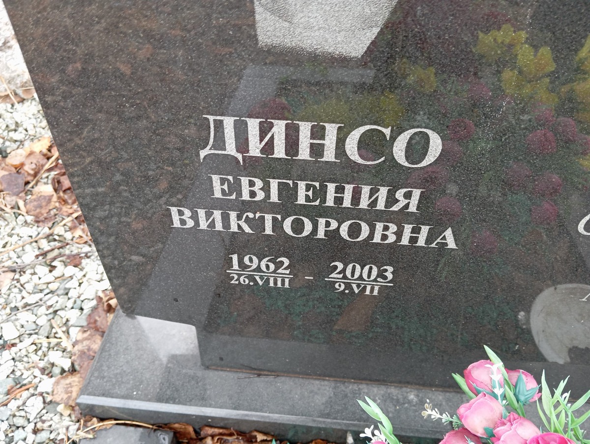 Динсо Евгения Викторовна