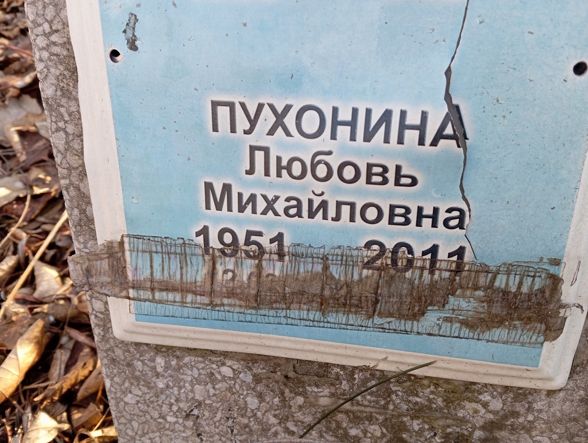 Пухонина Любовь Михайловна