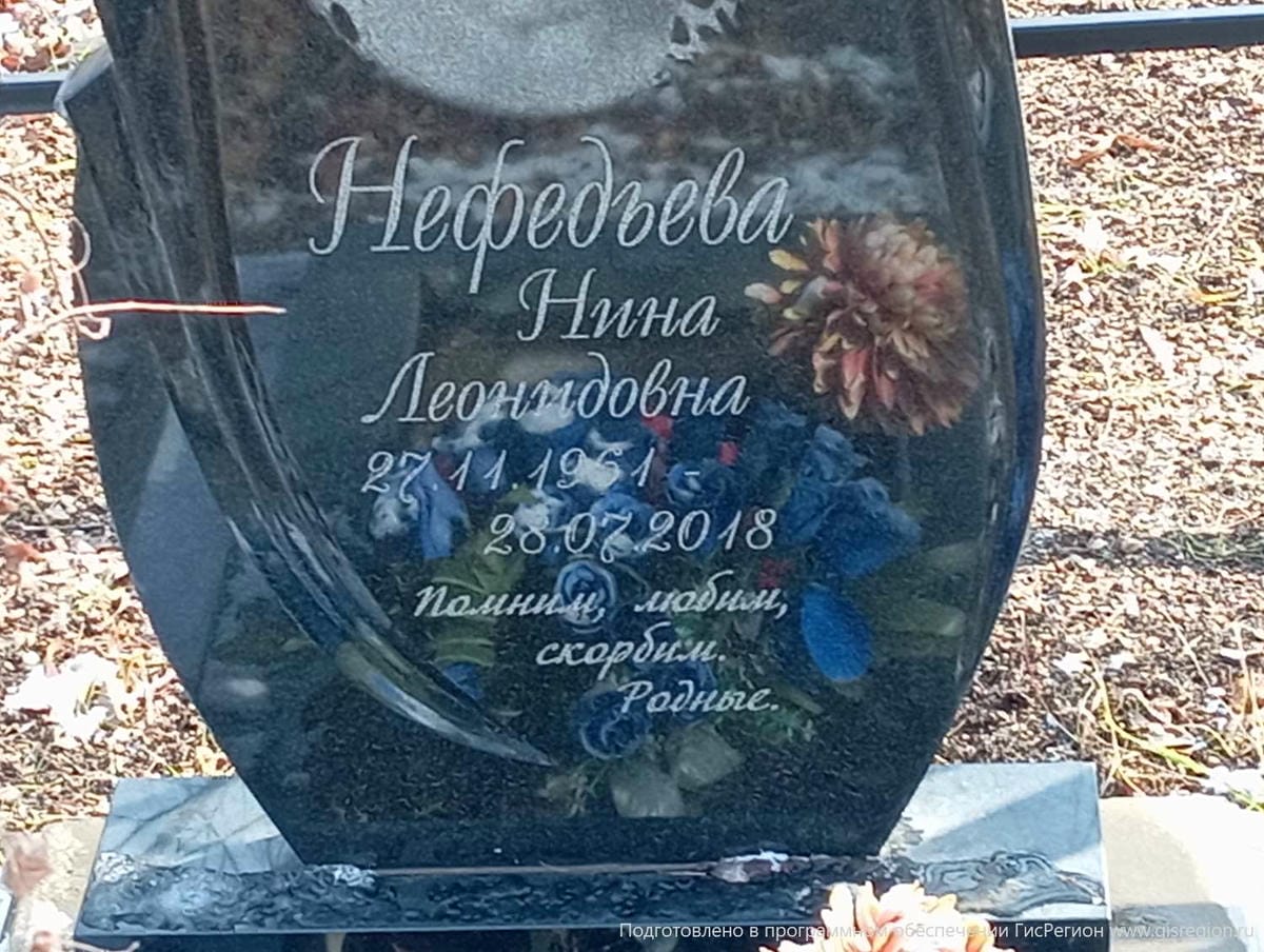 Нефедьева Нина Леонидовна
