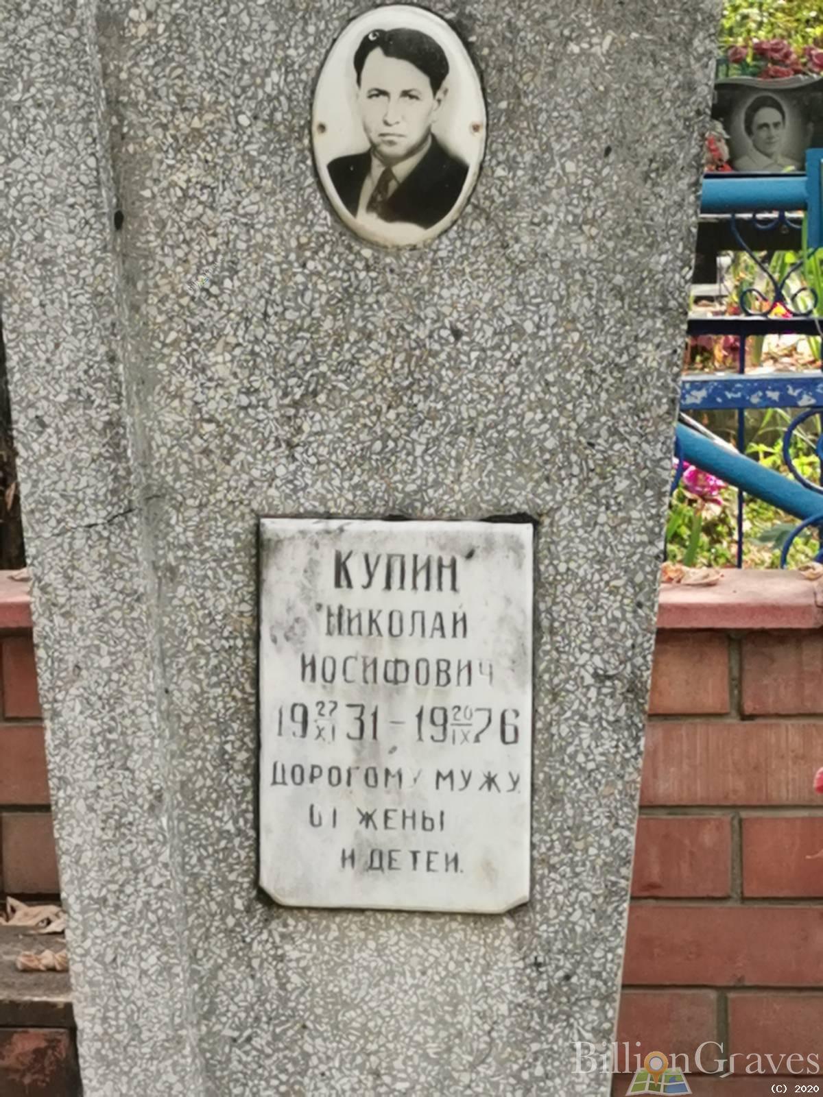 Купин Николай Иосифович