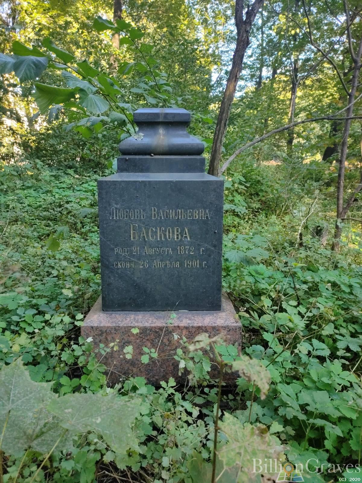 Баскова Любовь Васильевна