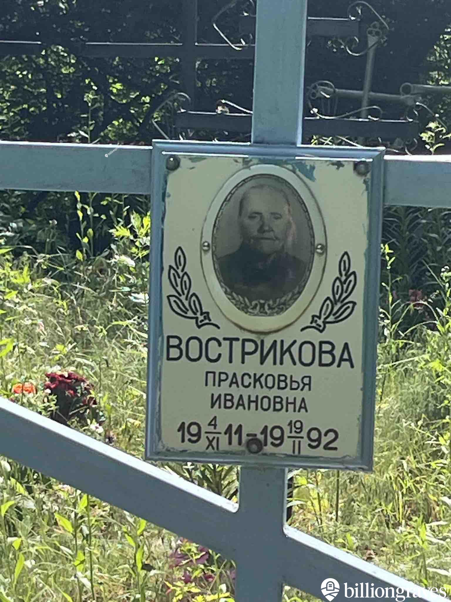Вострикова Прасковья Ивановна
