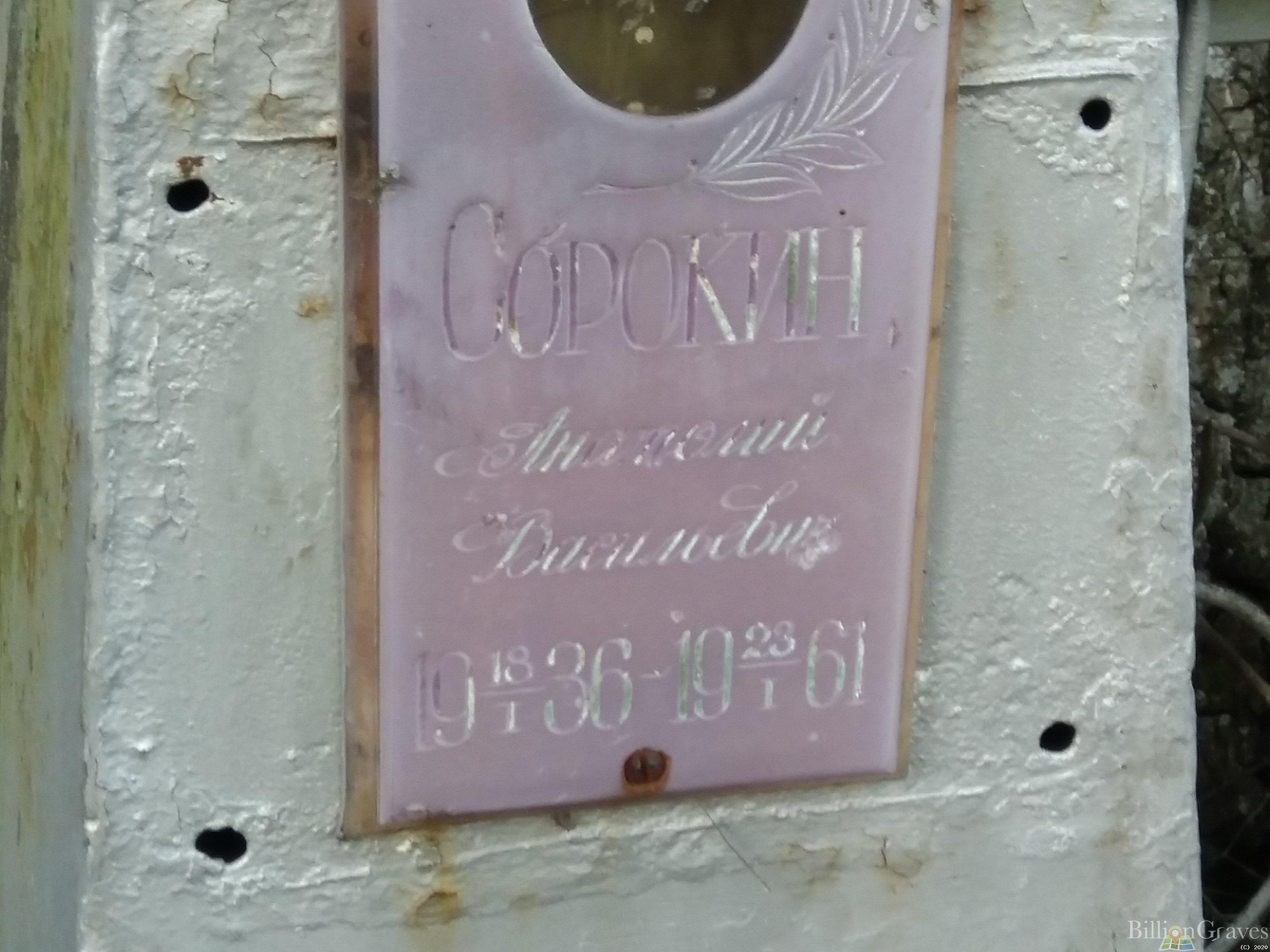Сорокин Анатолий Васильевич