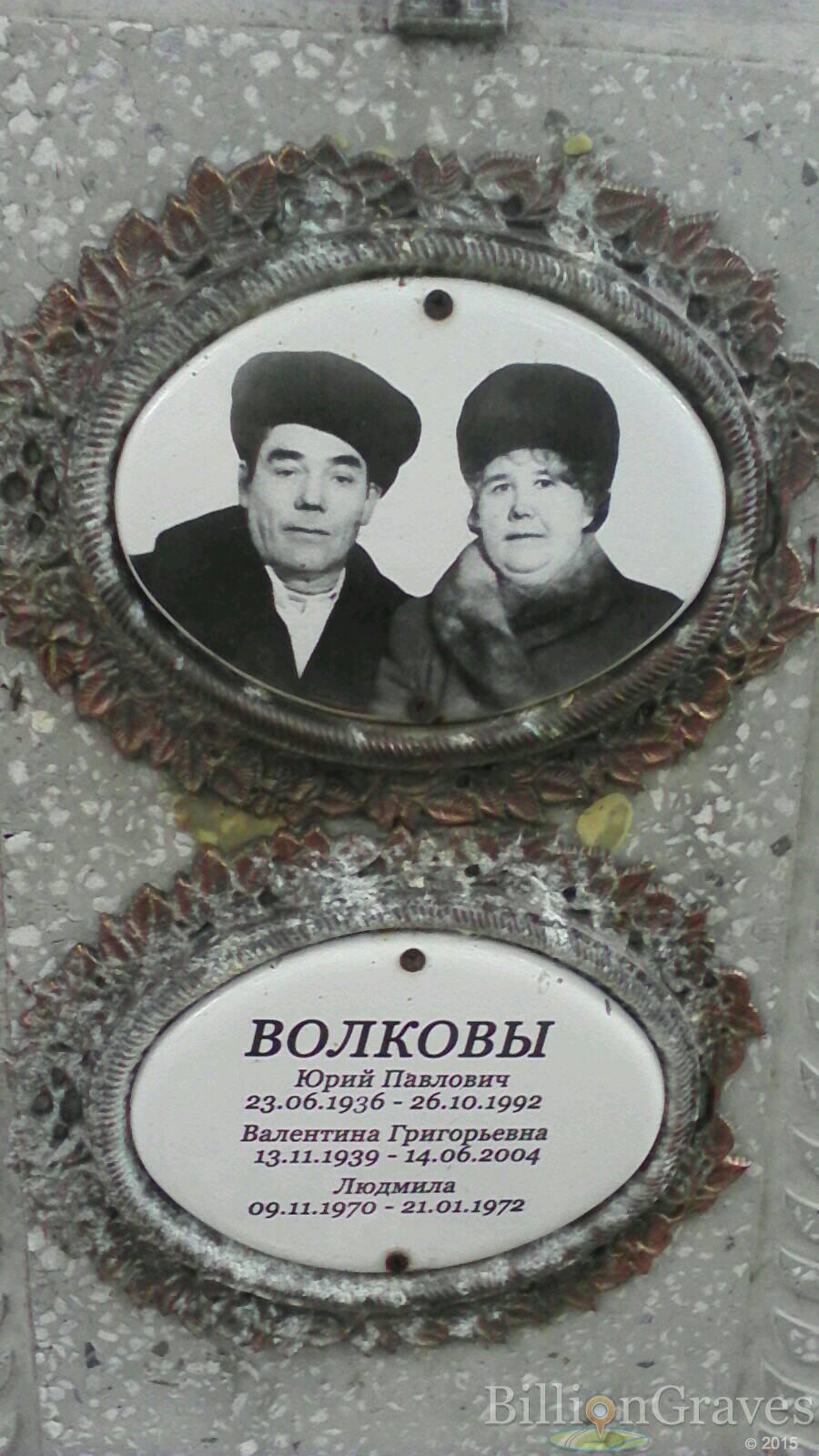 Волков Юрий Павлович