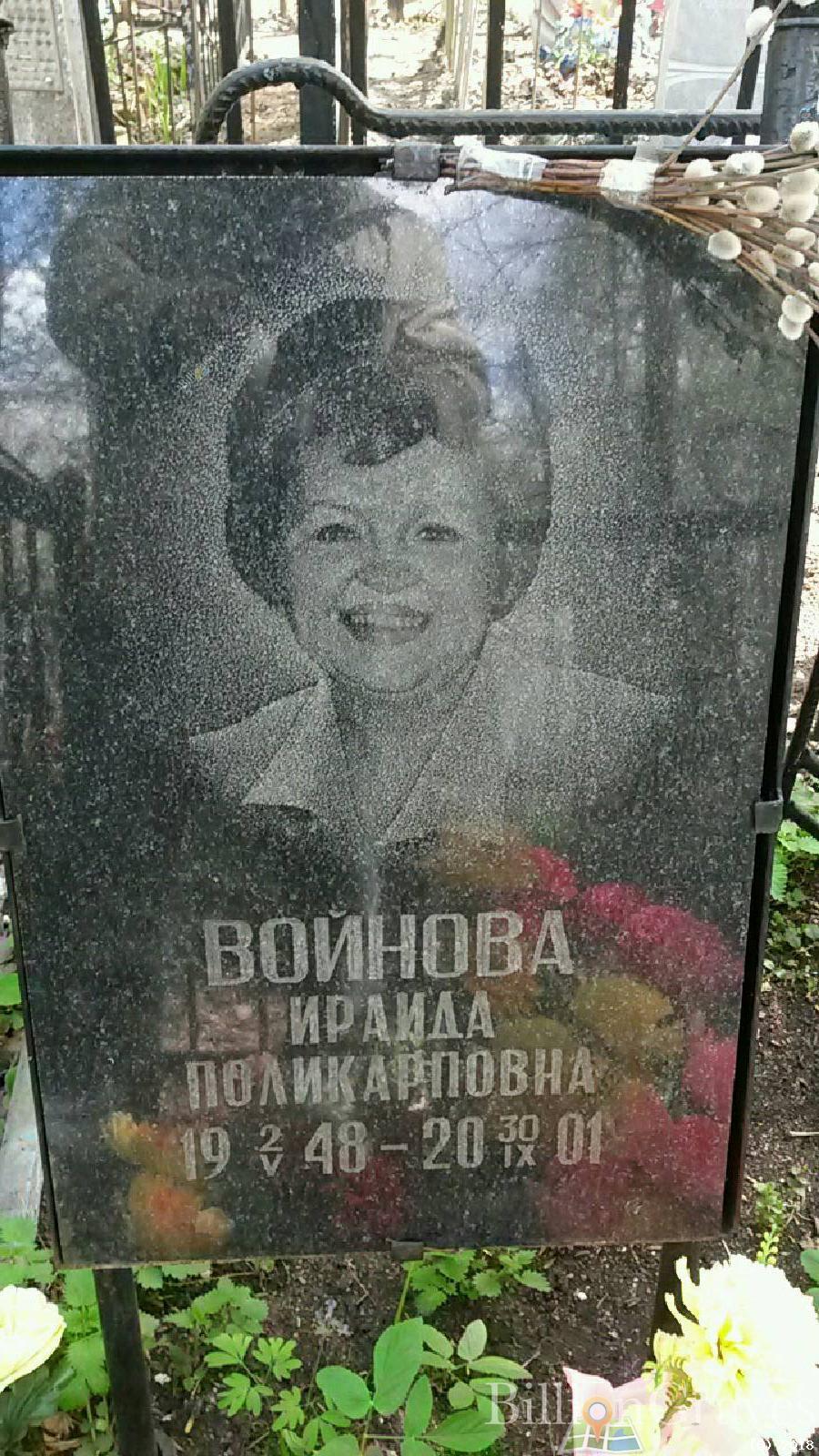 войнова ираида поликарповна