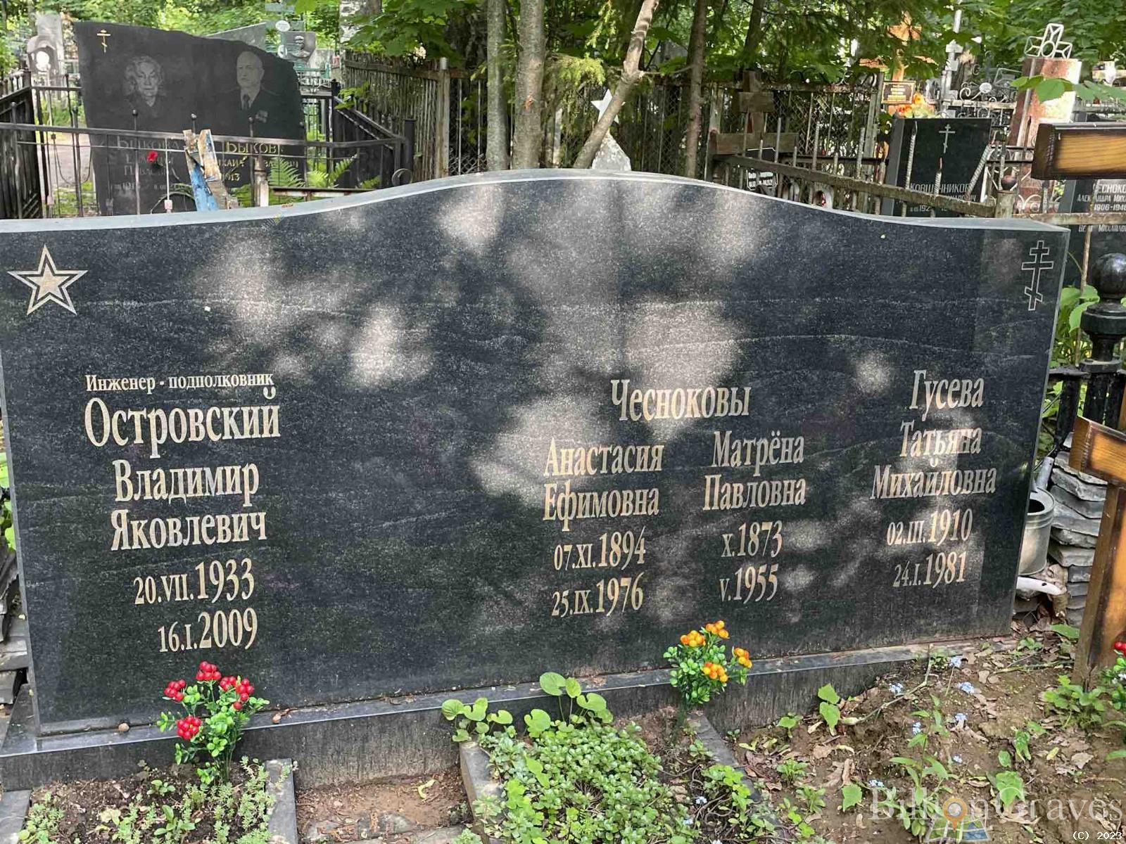 Островская Любовь Николаевна