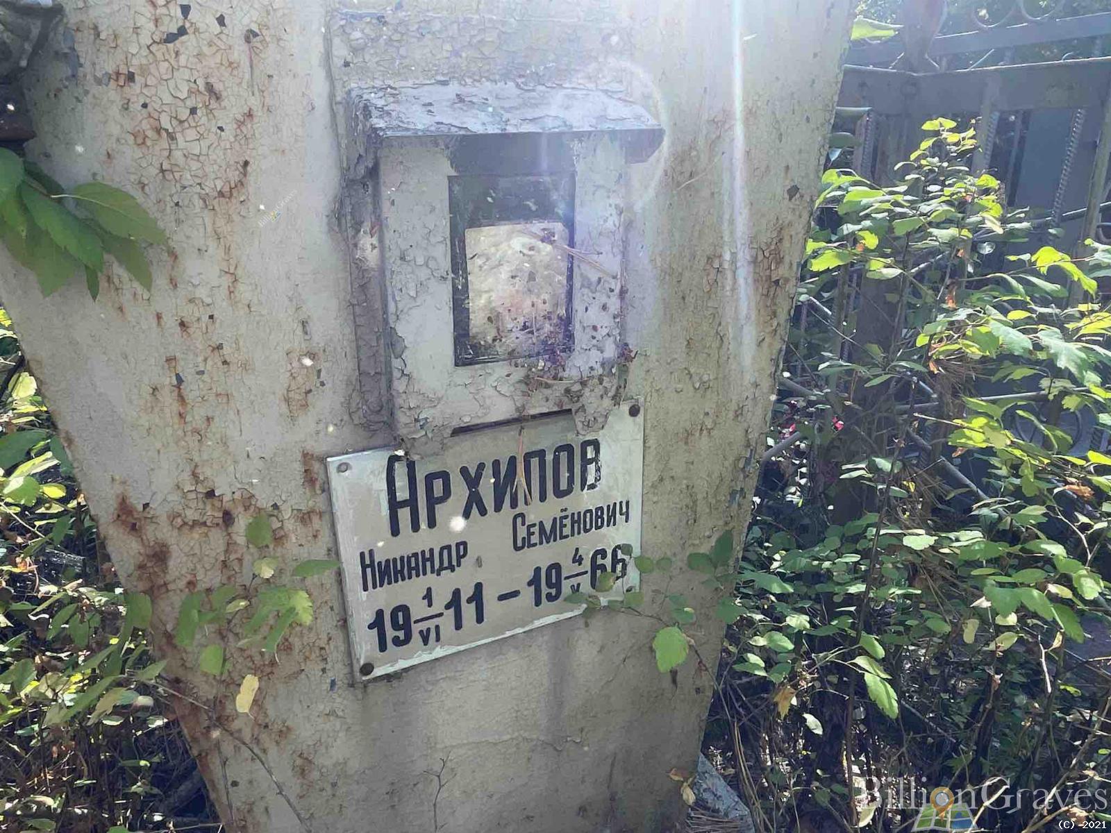 Архипов Никандр Семёнович