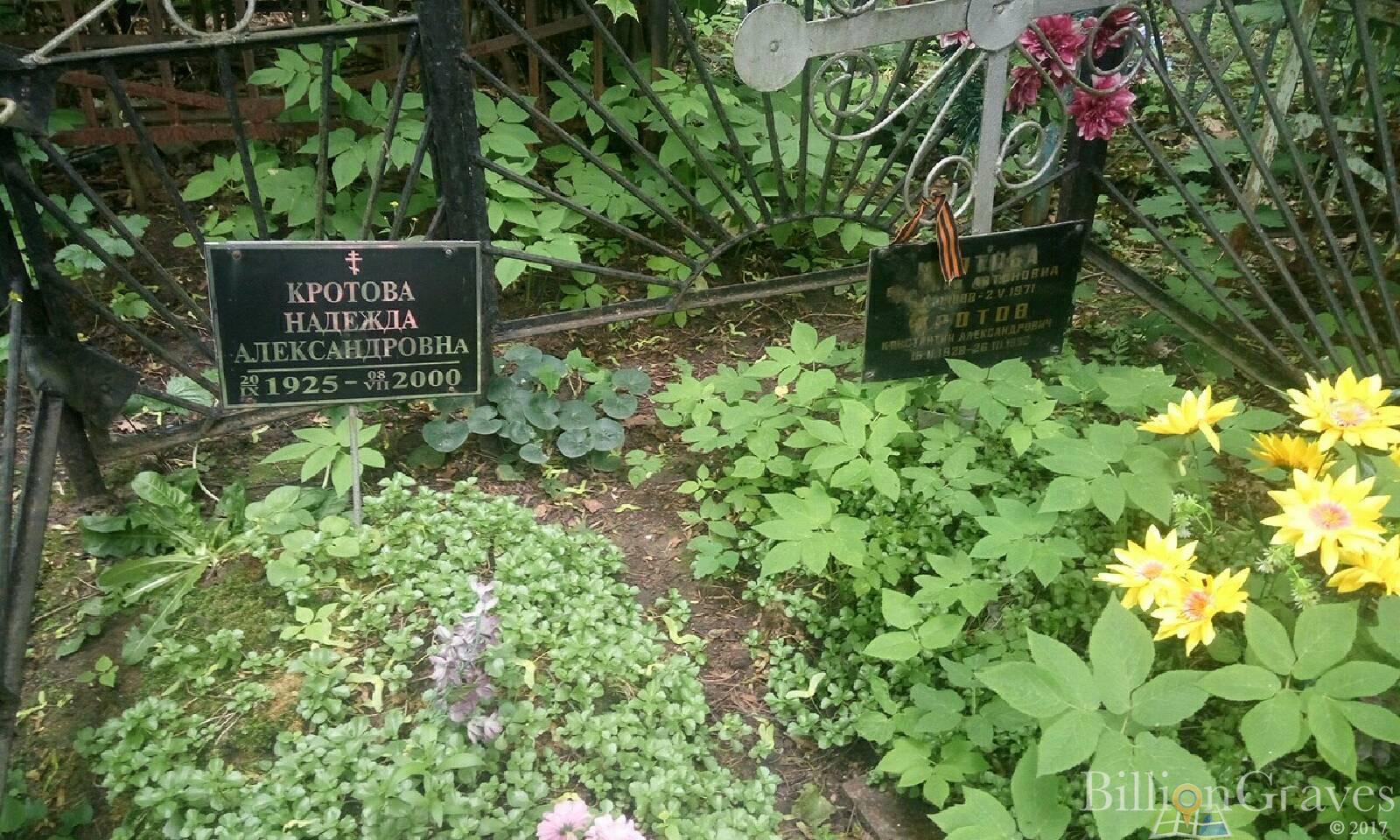 Кротова Евдокия Антоновна