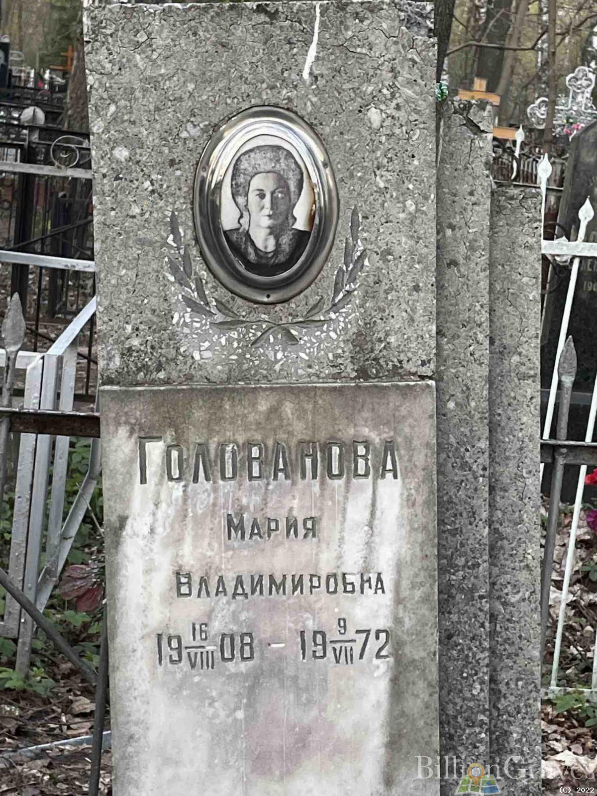 Голованова Мария Владимировна