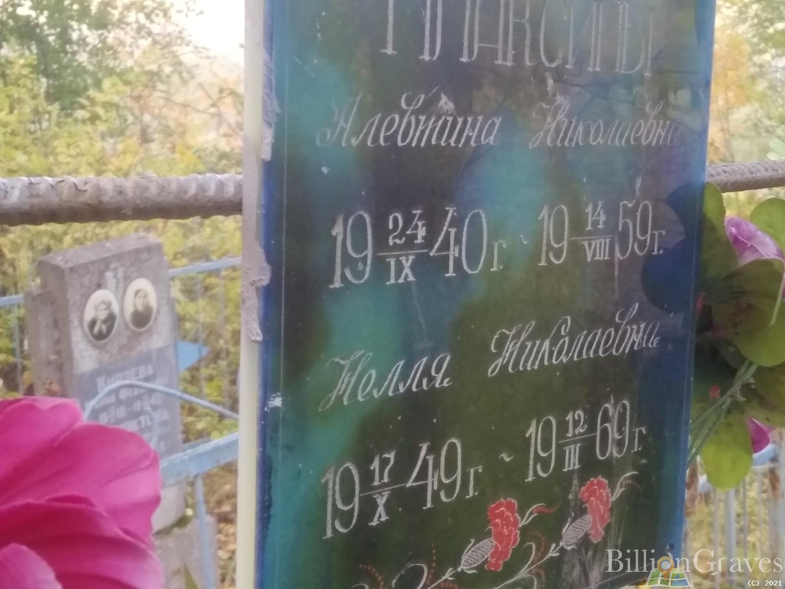 Плаксина Алевтина Николаевна