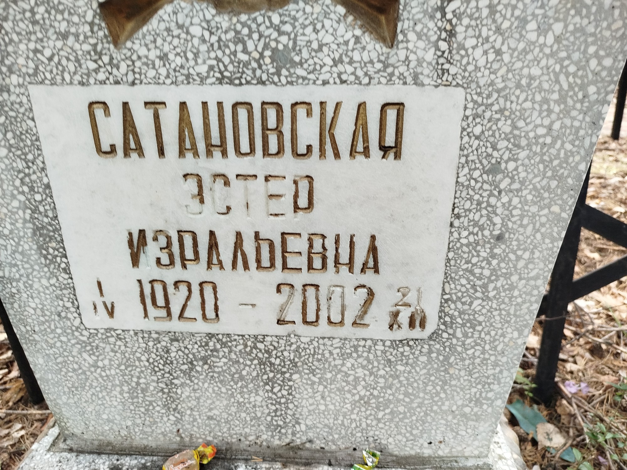 Сатановская Эстер Изральевна