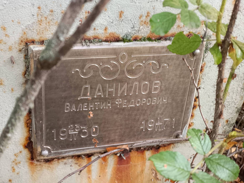 Данилов Валентин Федорович