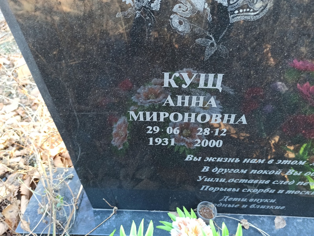 Кущ Анна Мироновна