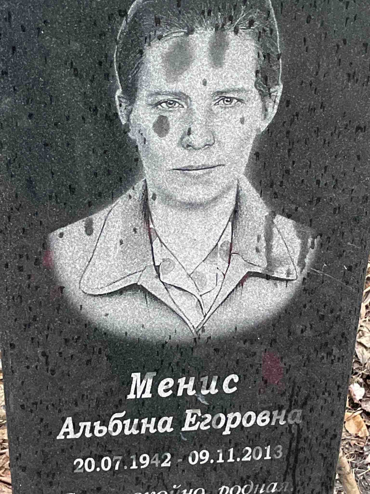 Менис Альбина Егоровна