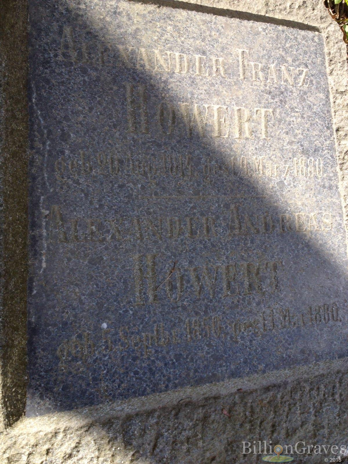 Howert Alexander Andreas
