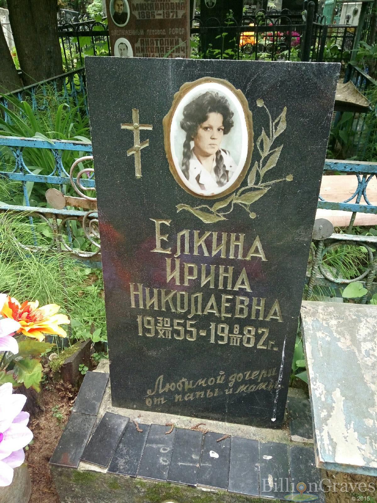 Елкина Ирина Николаевна