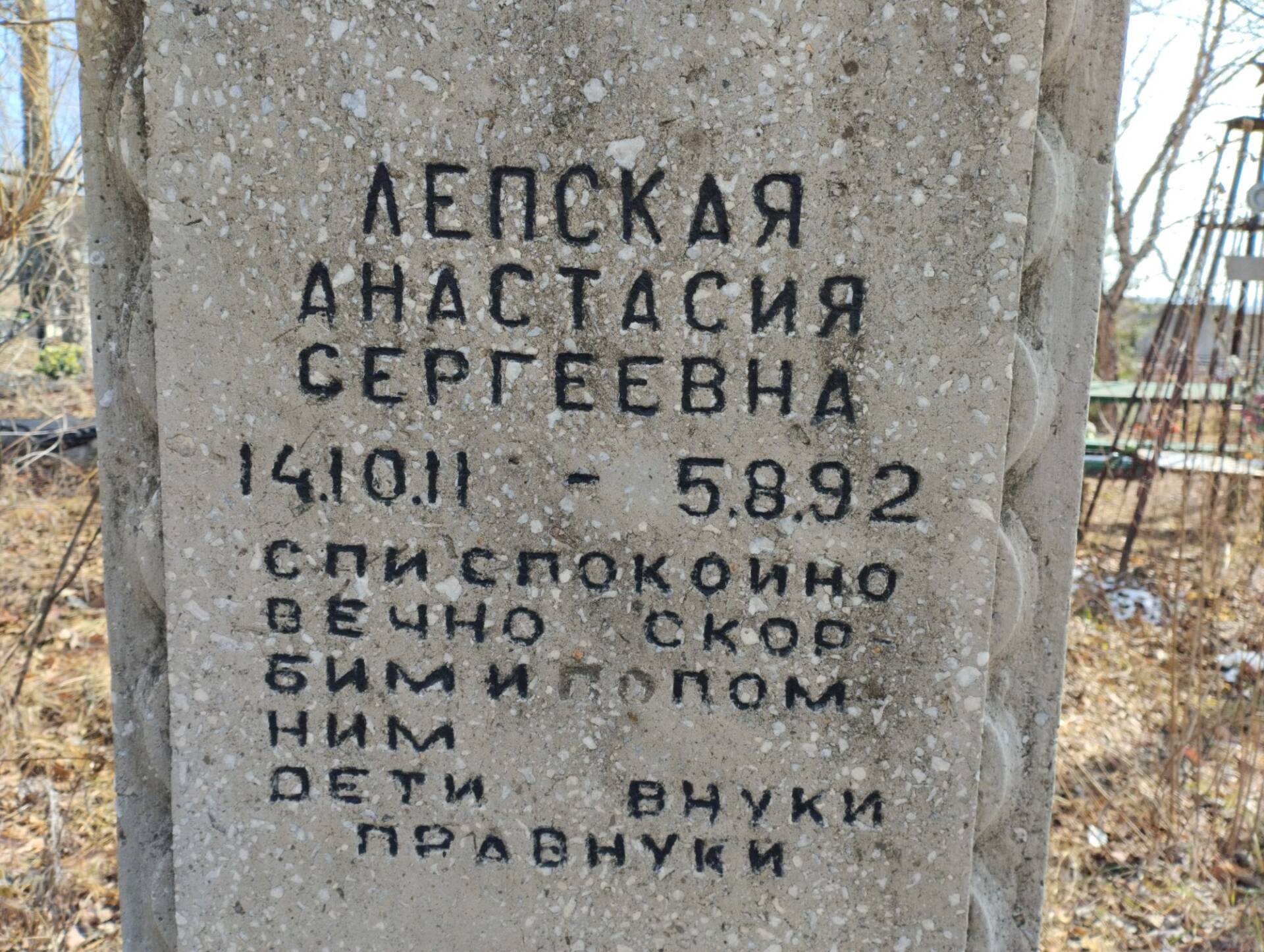 Лепская Анастасия Сергеевна