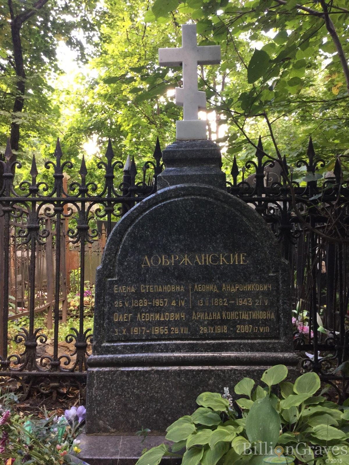 Добржанская Ариадна константиновна