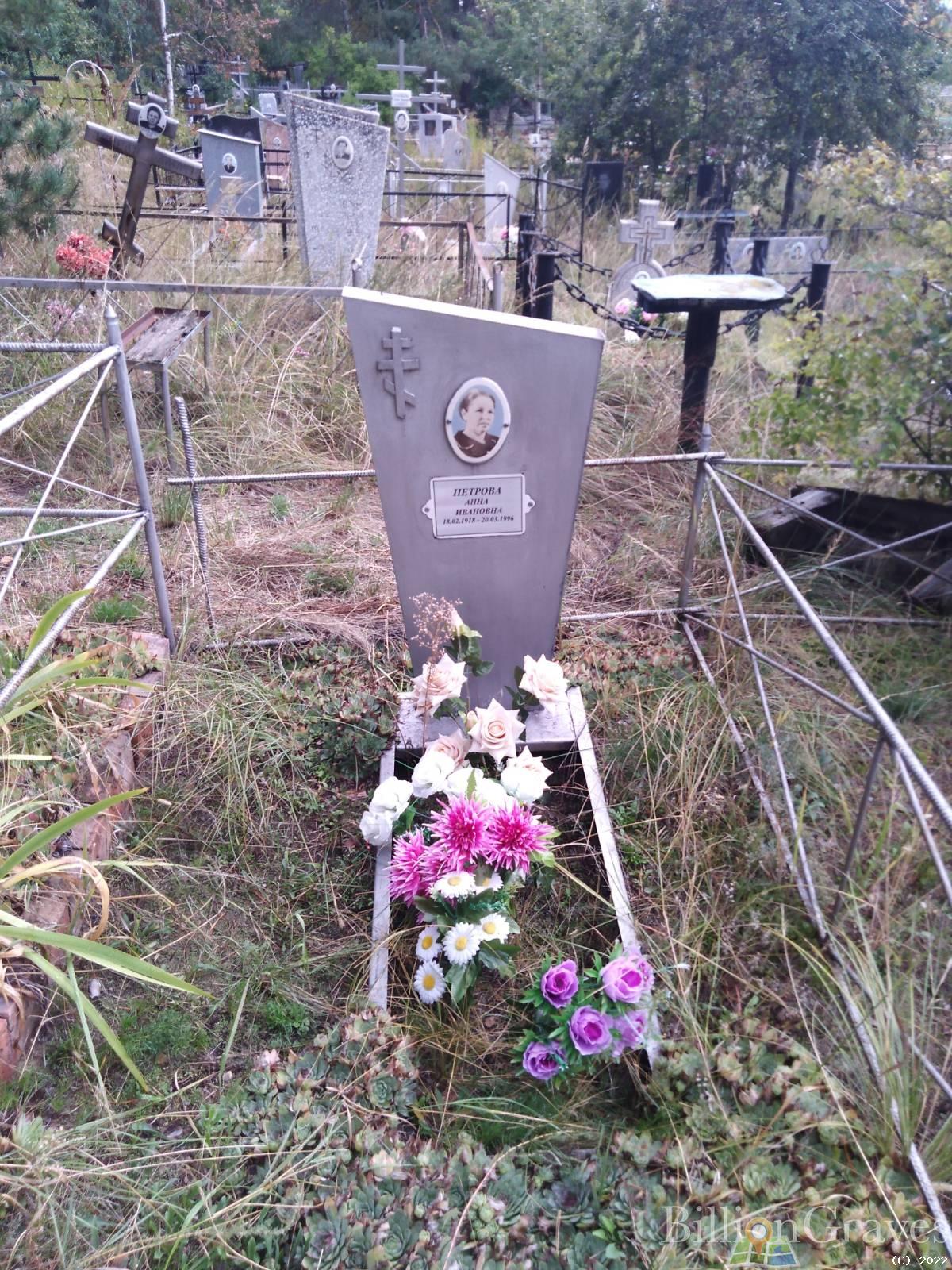 Петрова Анна Ивановна
