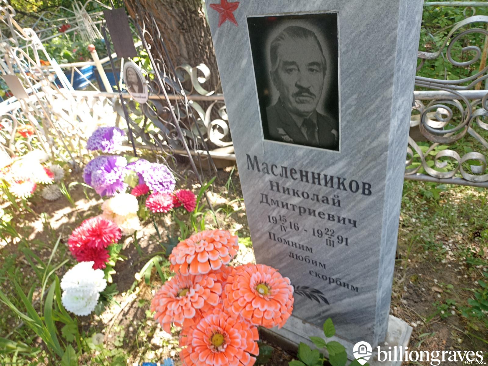 Масленников Николай Дмитриевич