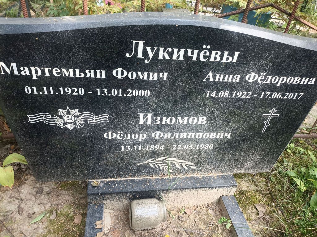 Лукичева Анна Федоровна