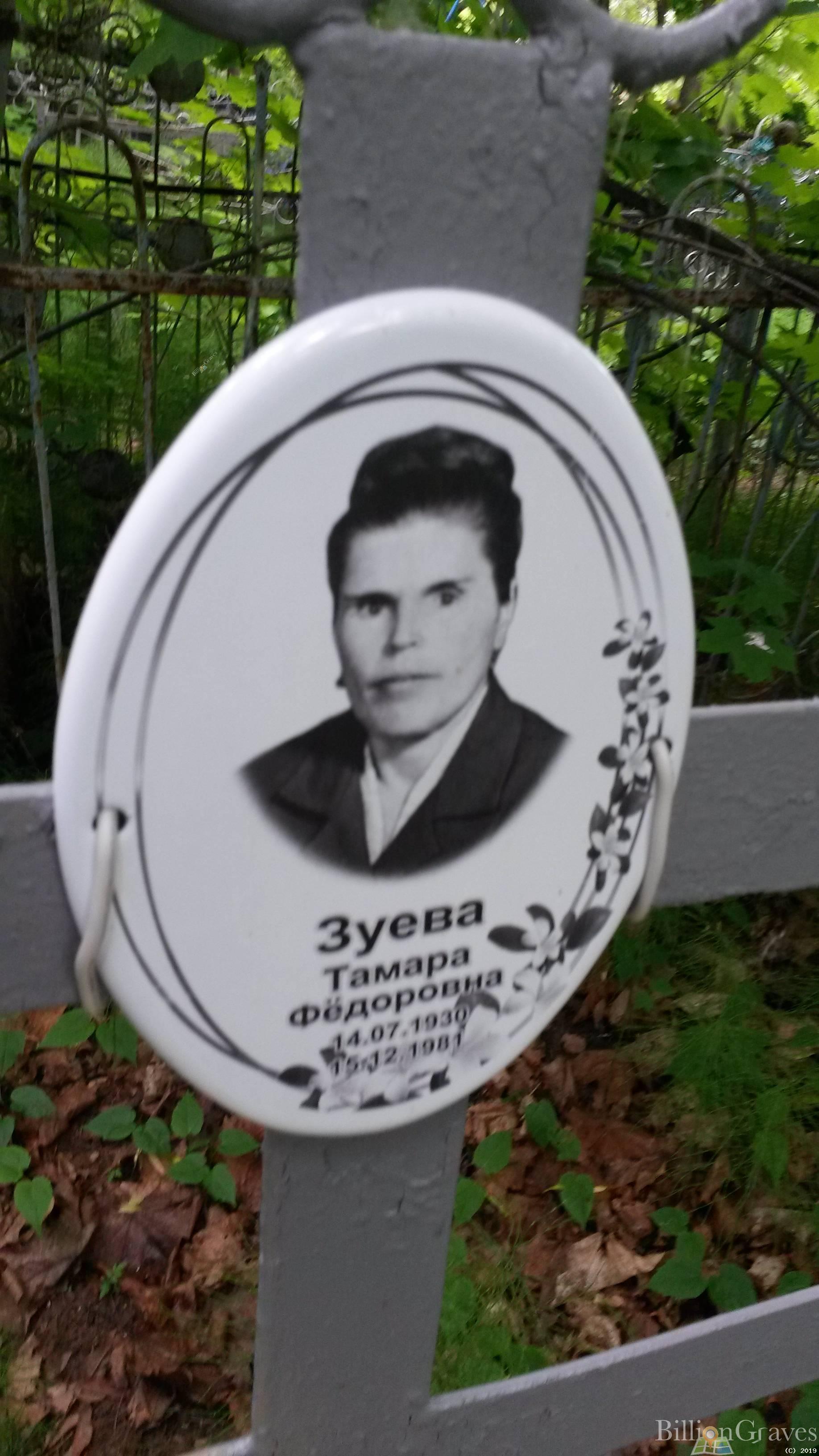 Зуева Тамара Фёдоровна
