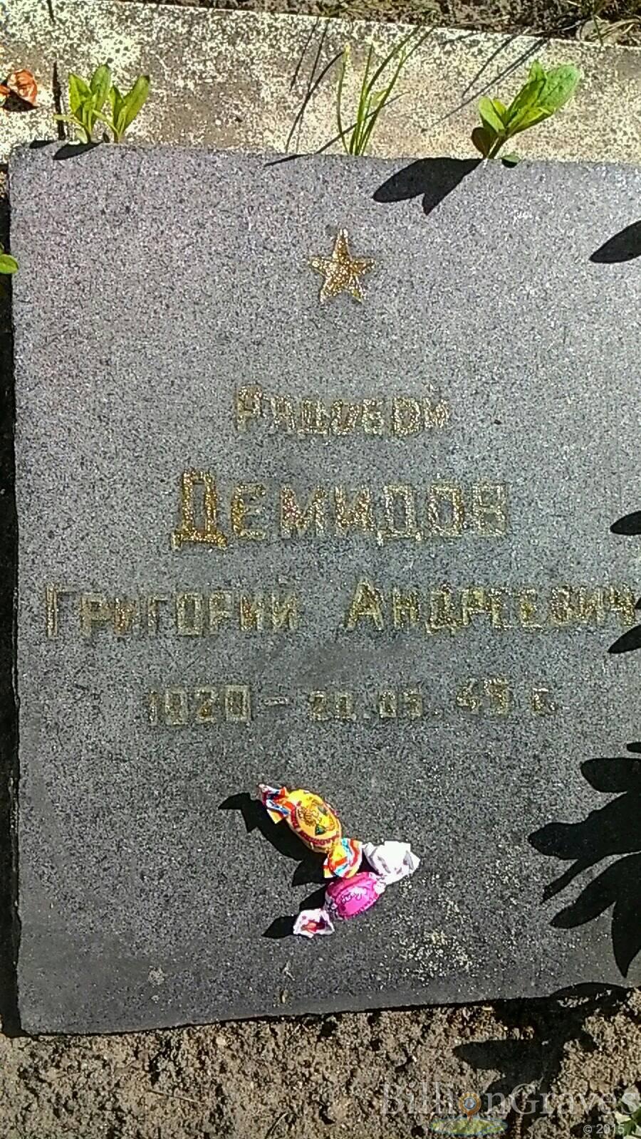 Демидов Григорий Андреевич