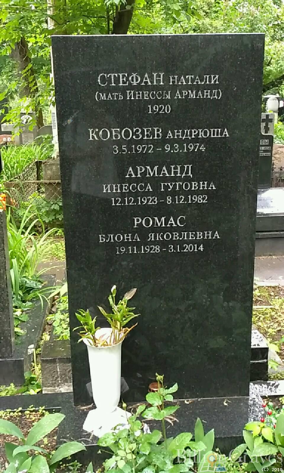 Арманд Инесса Гуговна