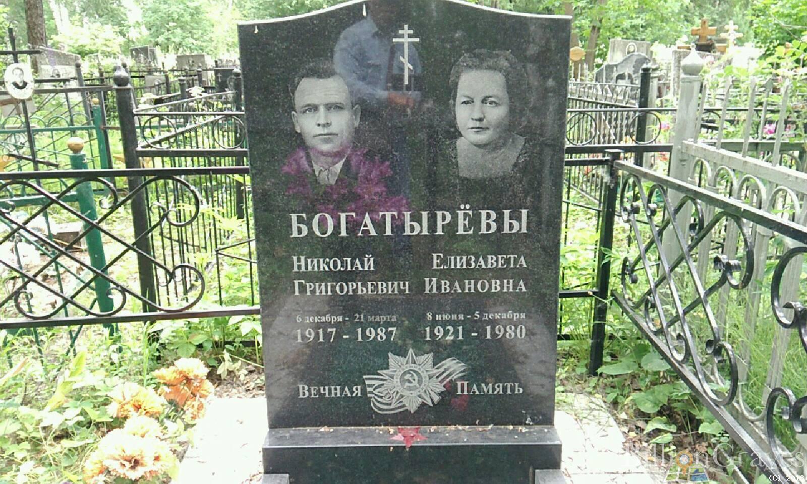богатырёва елизавета ивановна