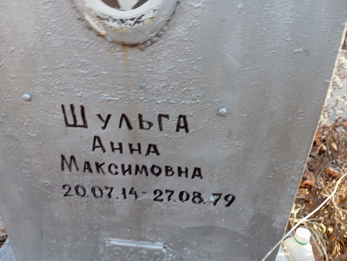Шульга Анна Максимовна