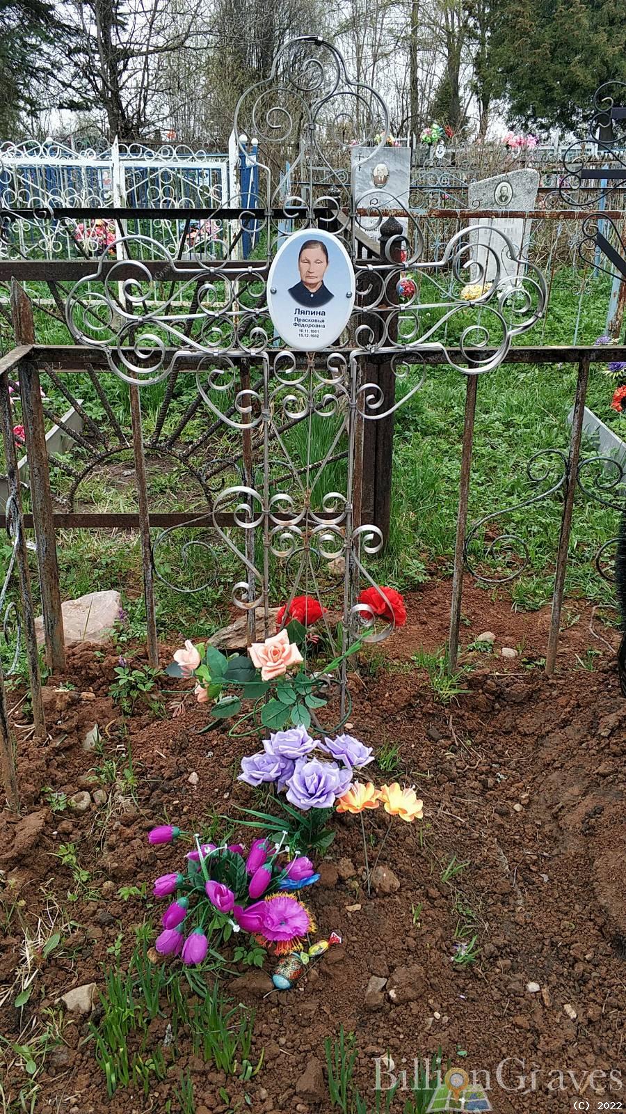 Ляпина Прасковья Федоровна