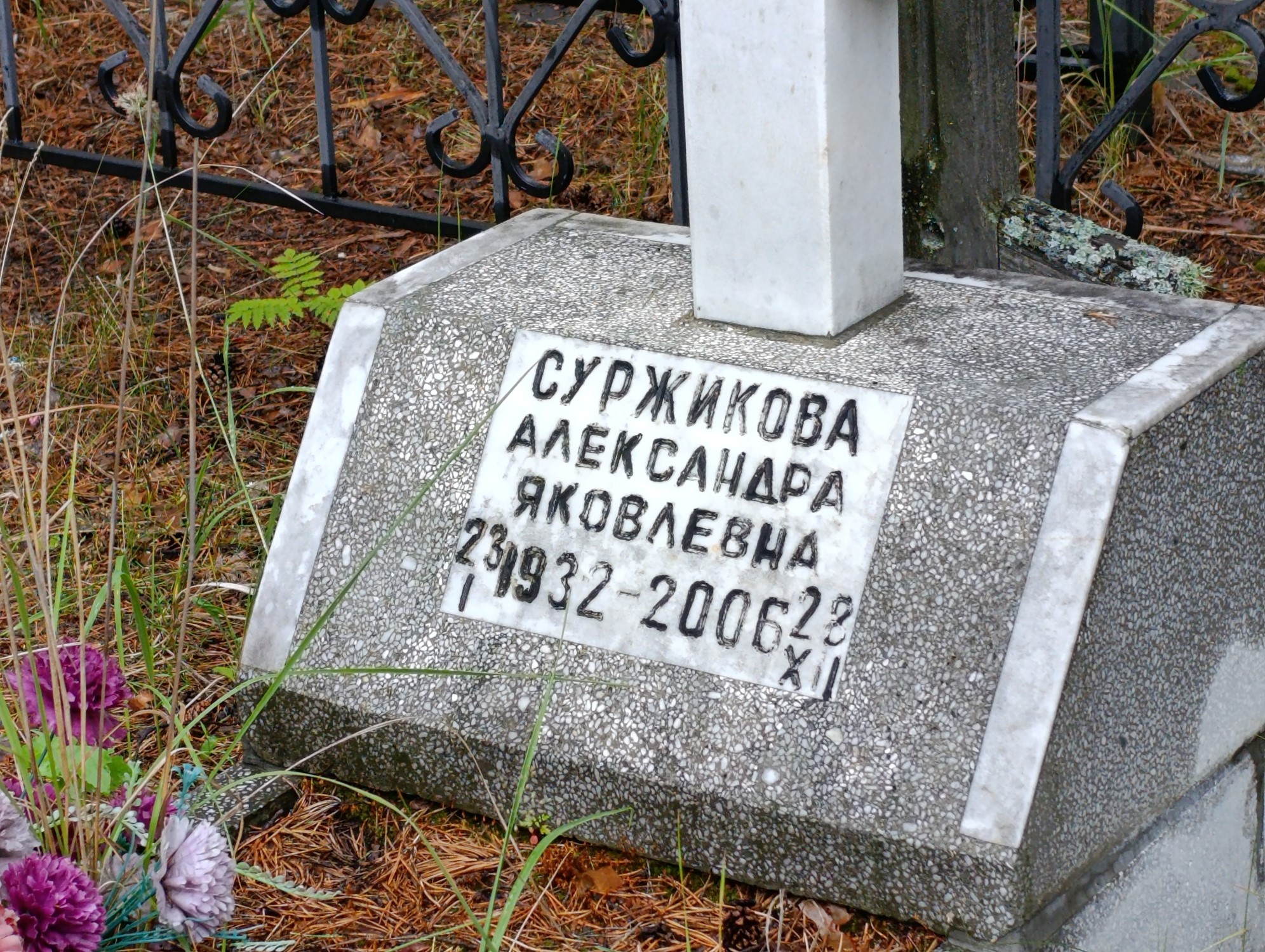 Суржикова Александра Яковлевна