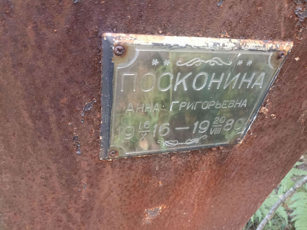 Посконина Анна Григорьевна