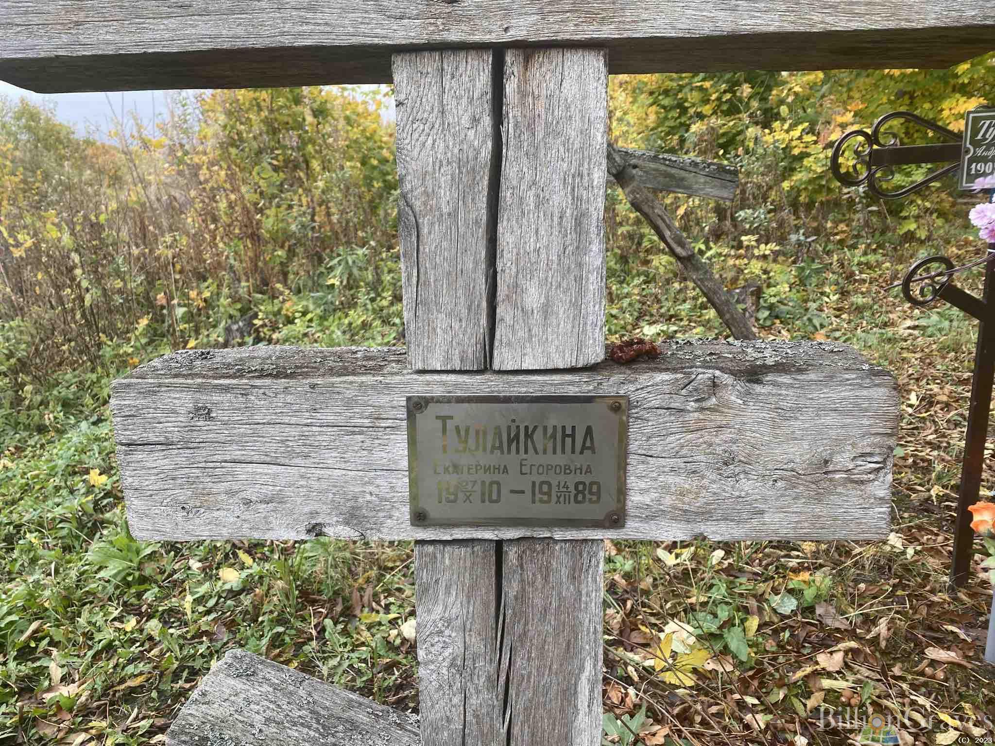 Тулайкина Екатерина Егоровна