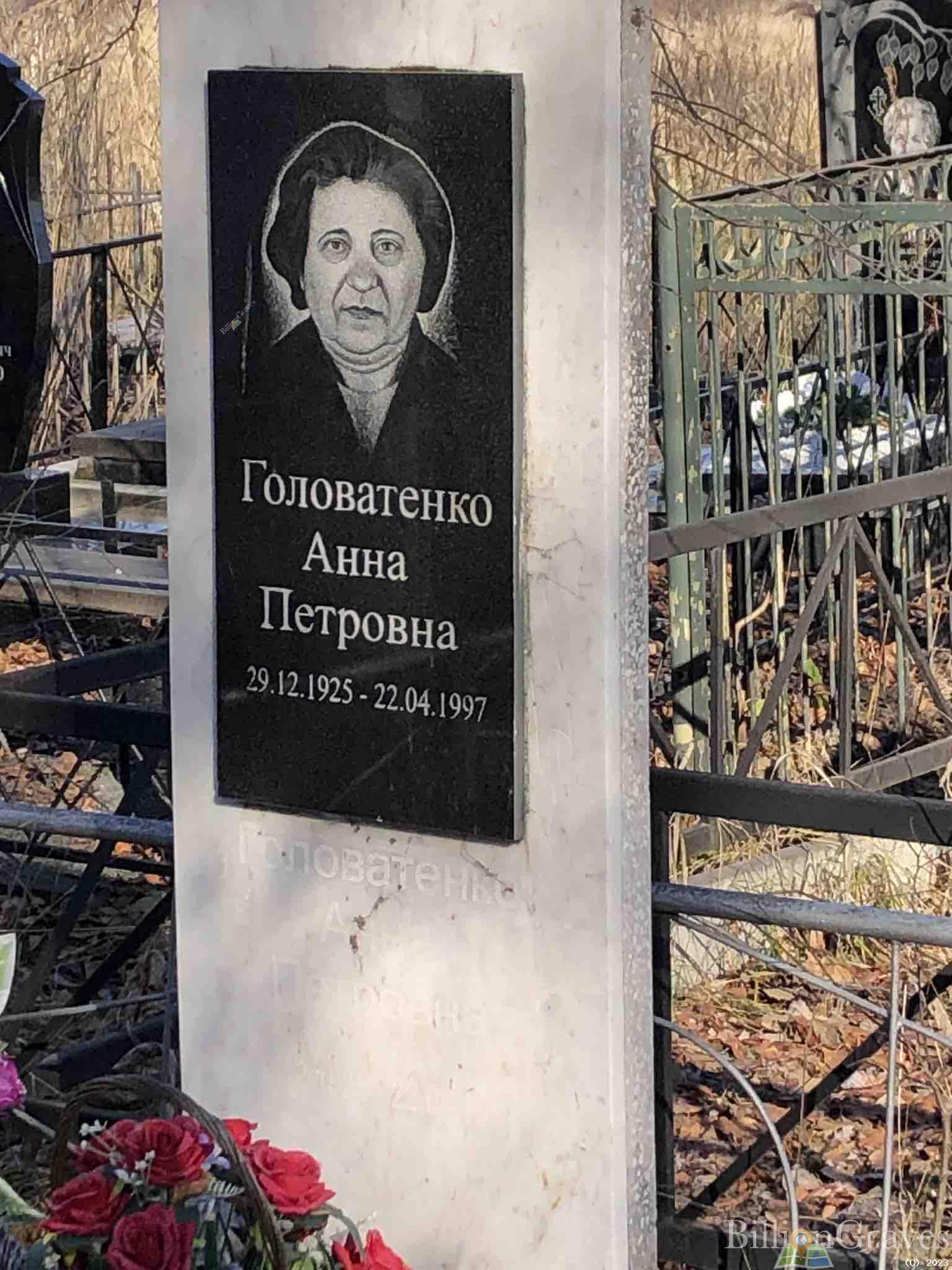Головатенко Анна Петровна