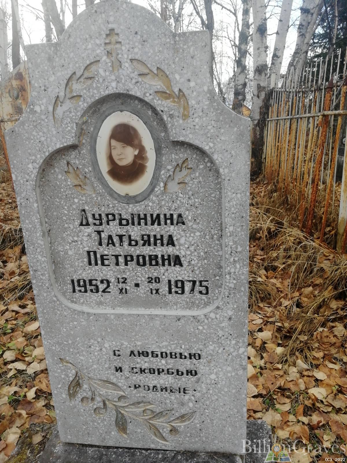 Дурынина Татьяна Петровна