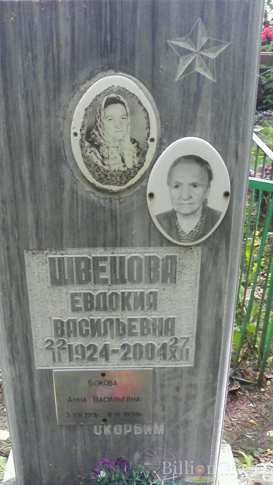 Бокова Анна Васильевна