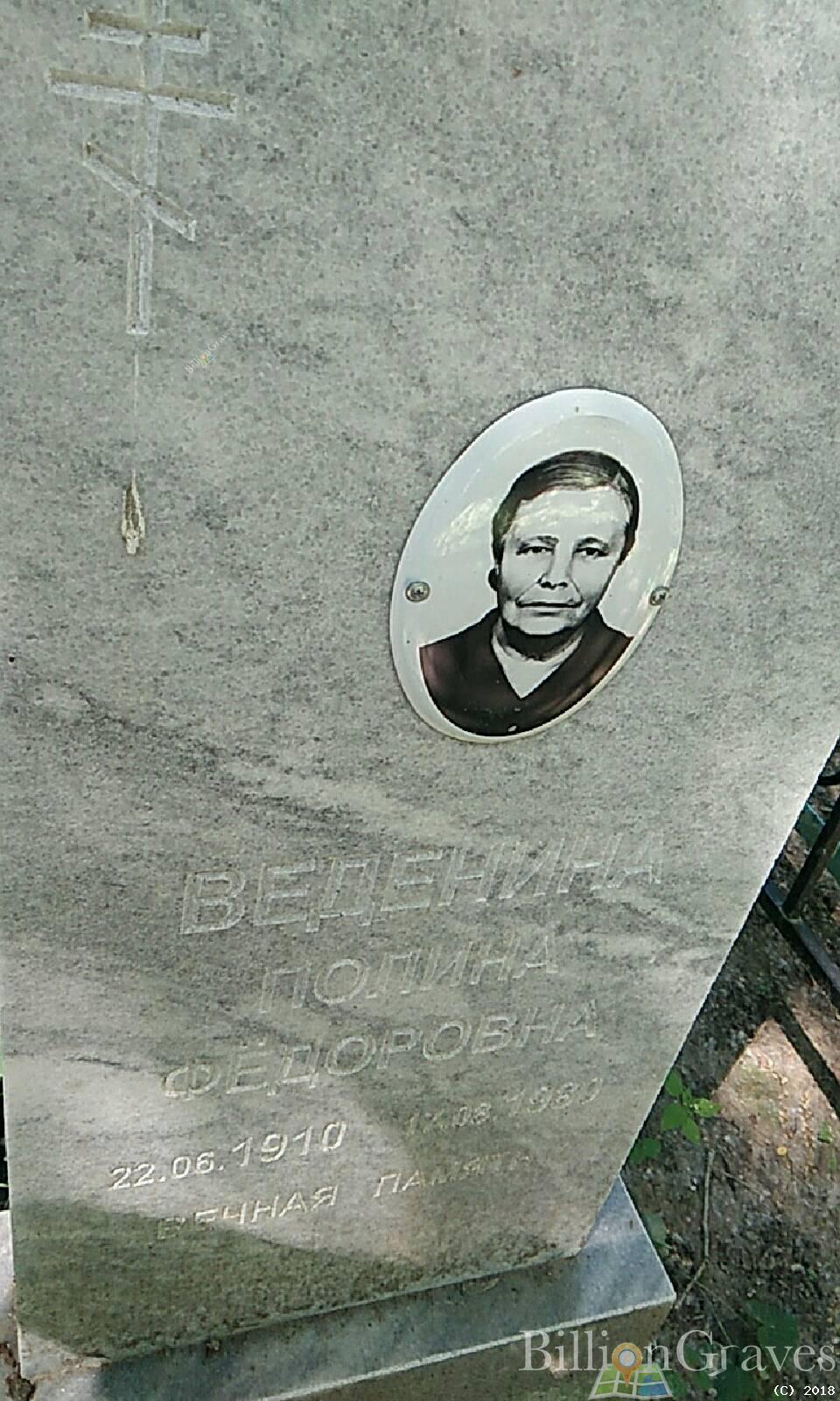 Веденина Полина Фёдоровна