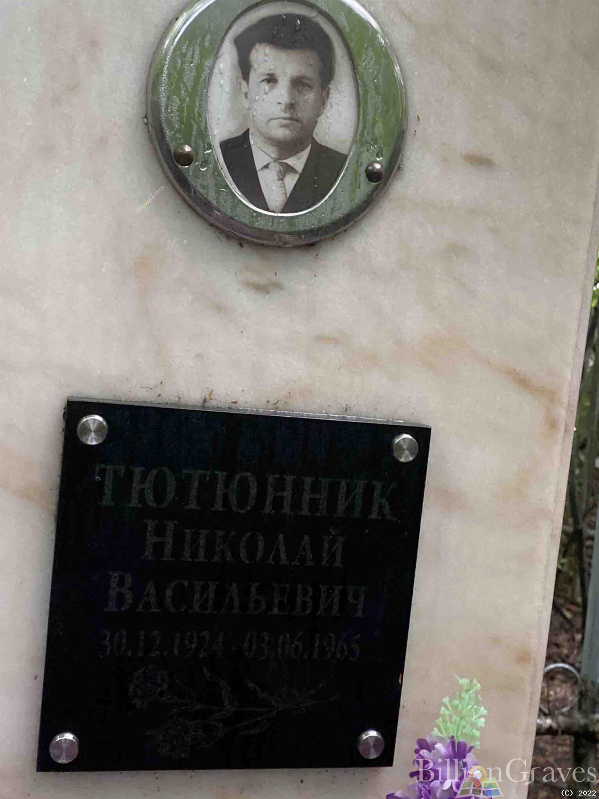Тютюнник Николай Васильевич