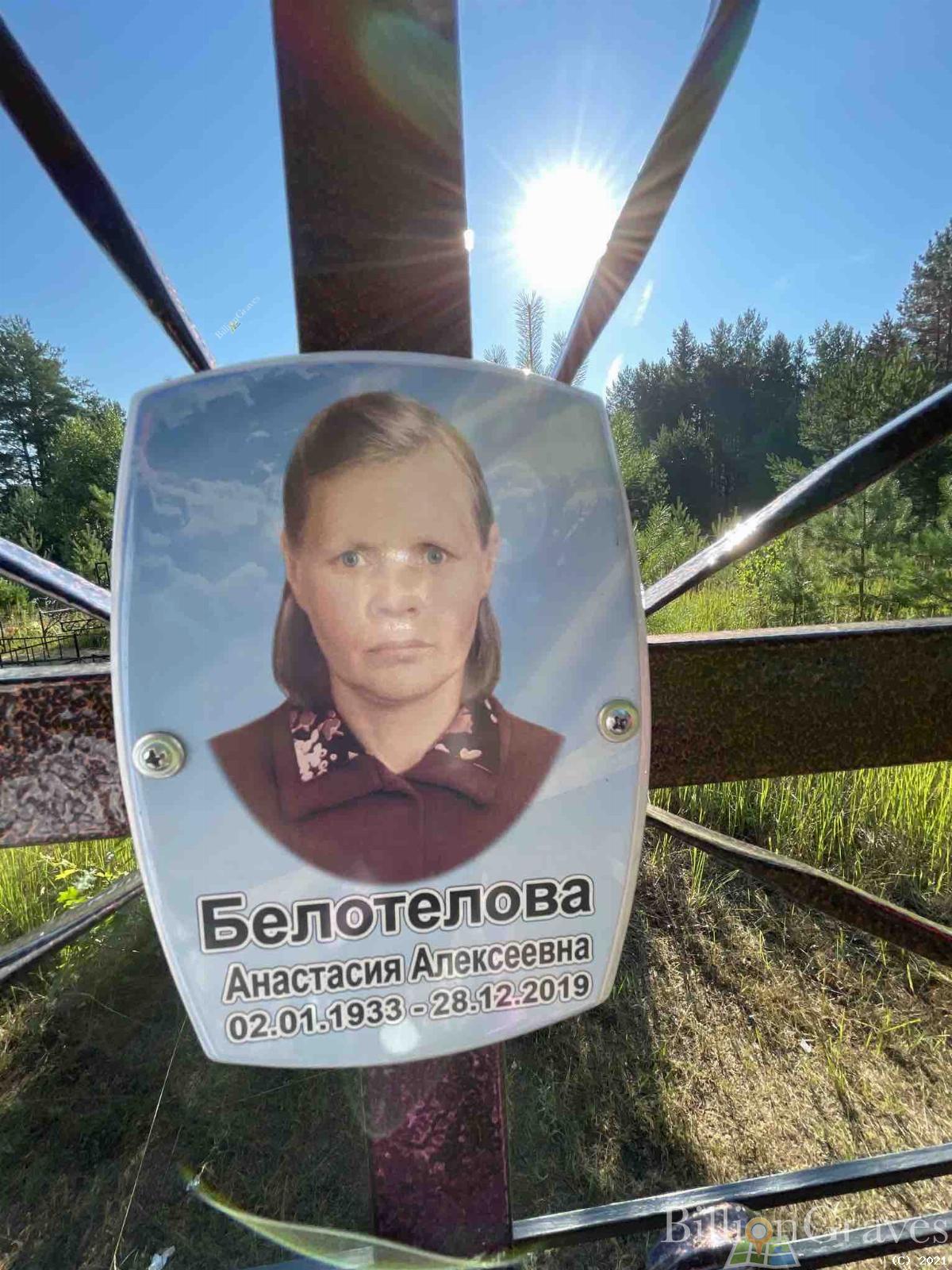 Белотелова Анастасия Алексеевна