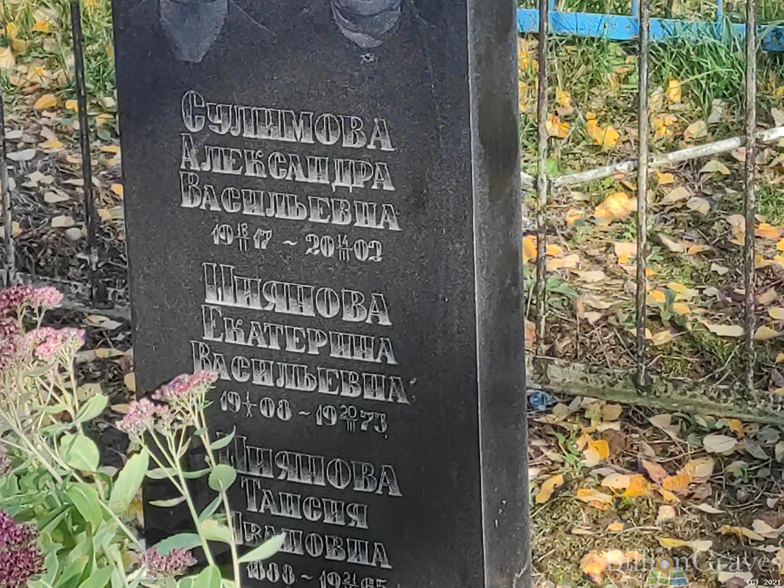 Шиянова Екатерина Васильевна