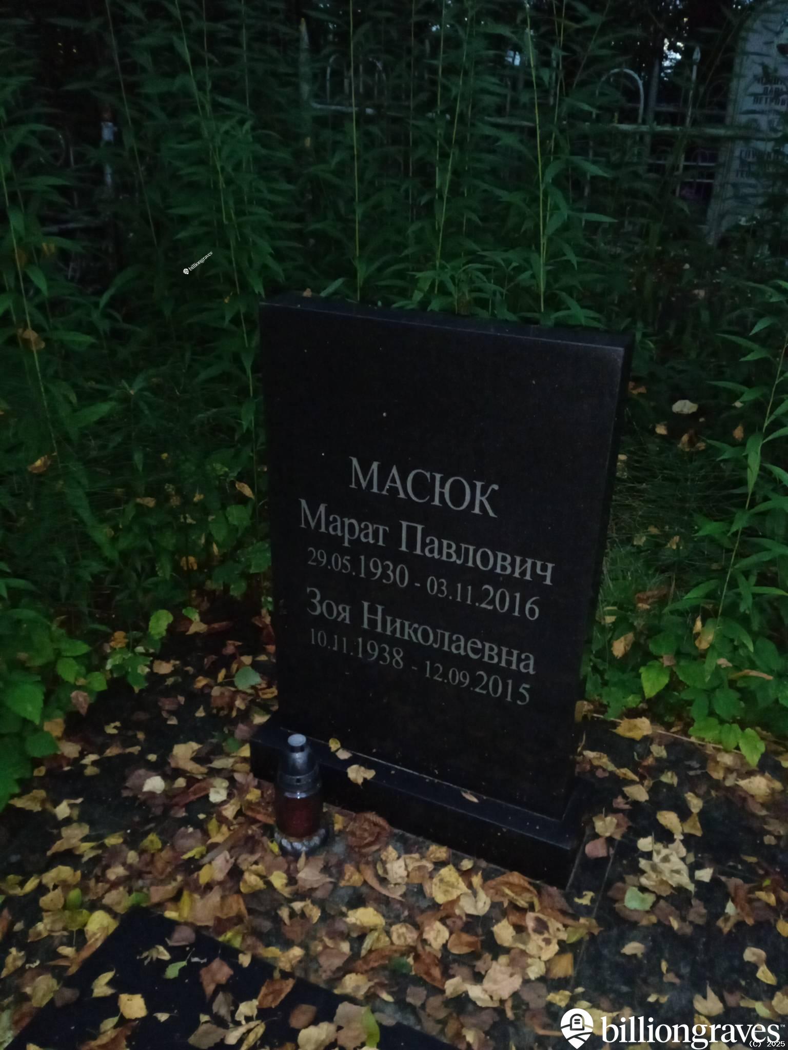 Масюк Зоя Николаевна