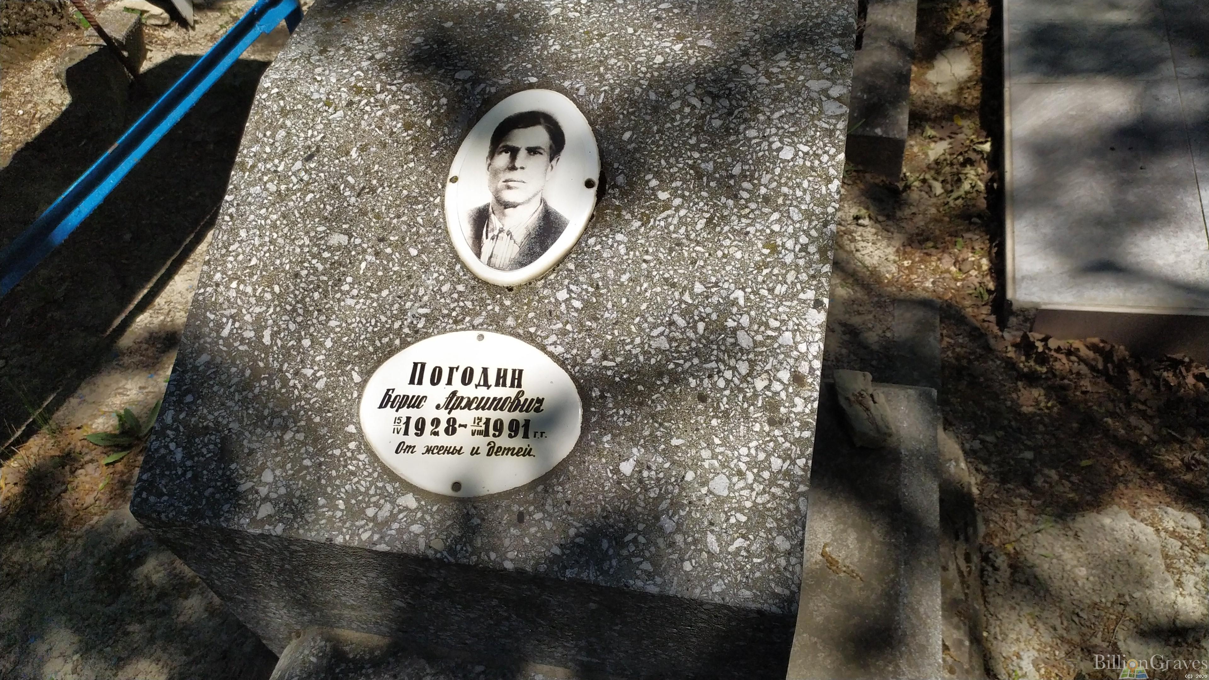 Погодин Борис Архипович