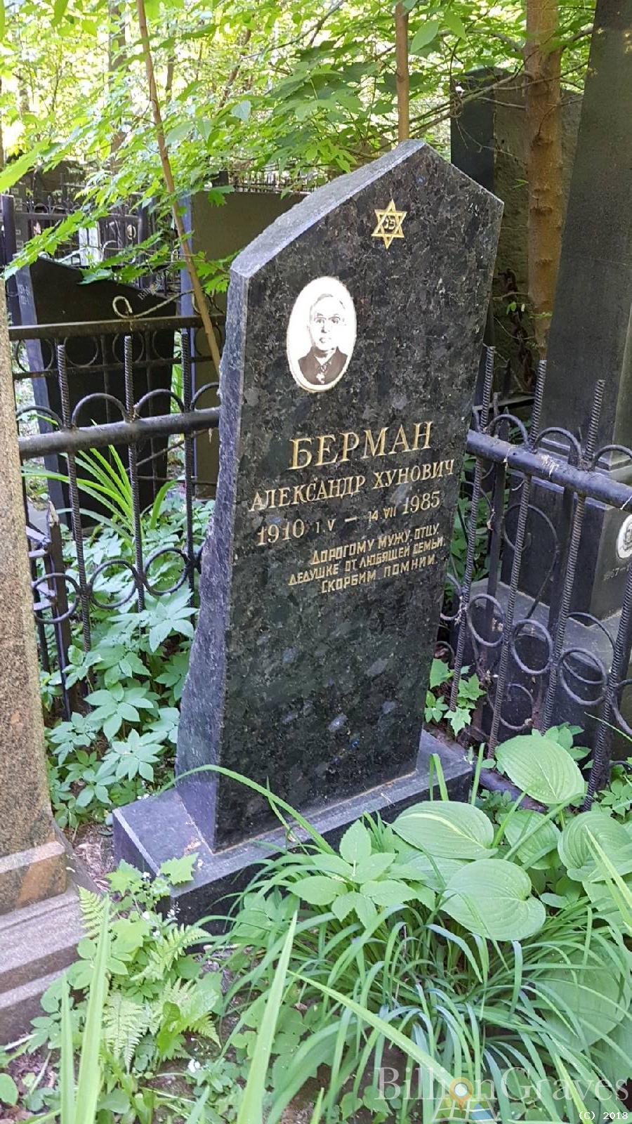 Берман Александр Хунович
