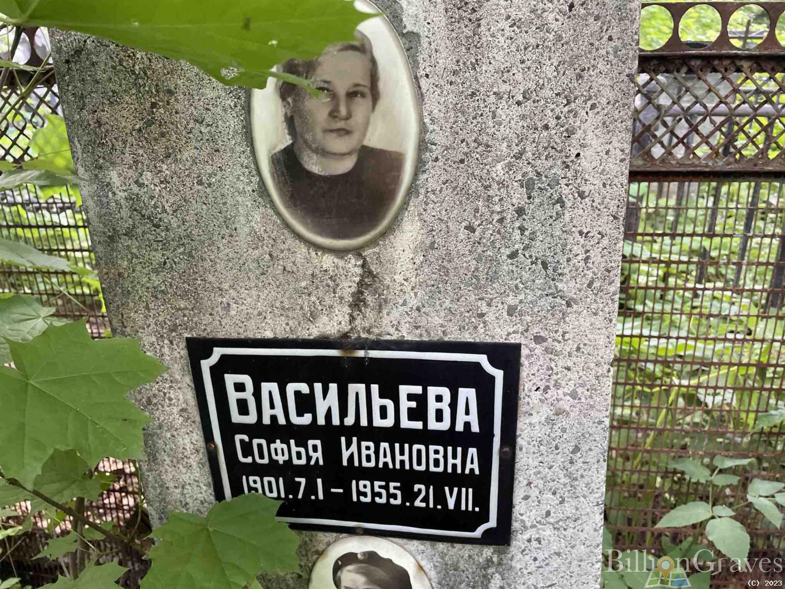 Васильева Софья Ивановна