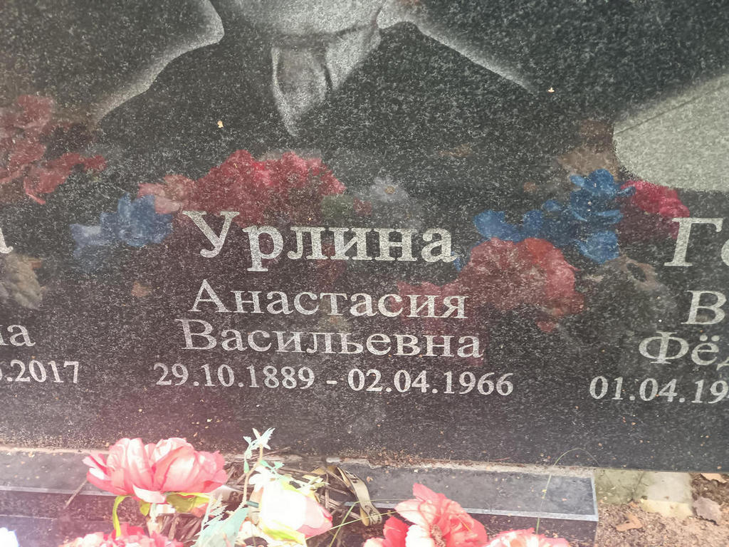 Урлина Анастасия Васильевна