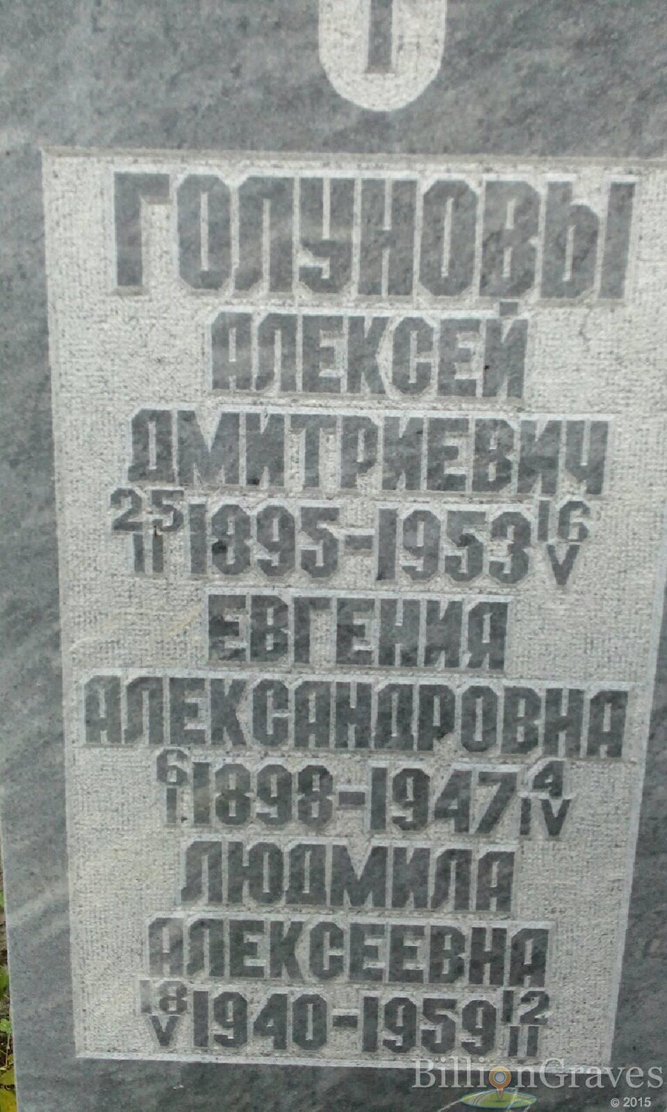Голунов Алексей Дмитриевич