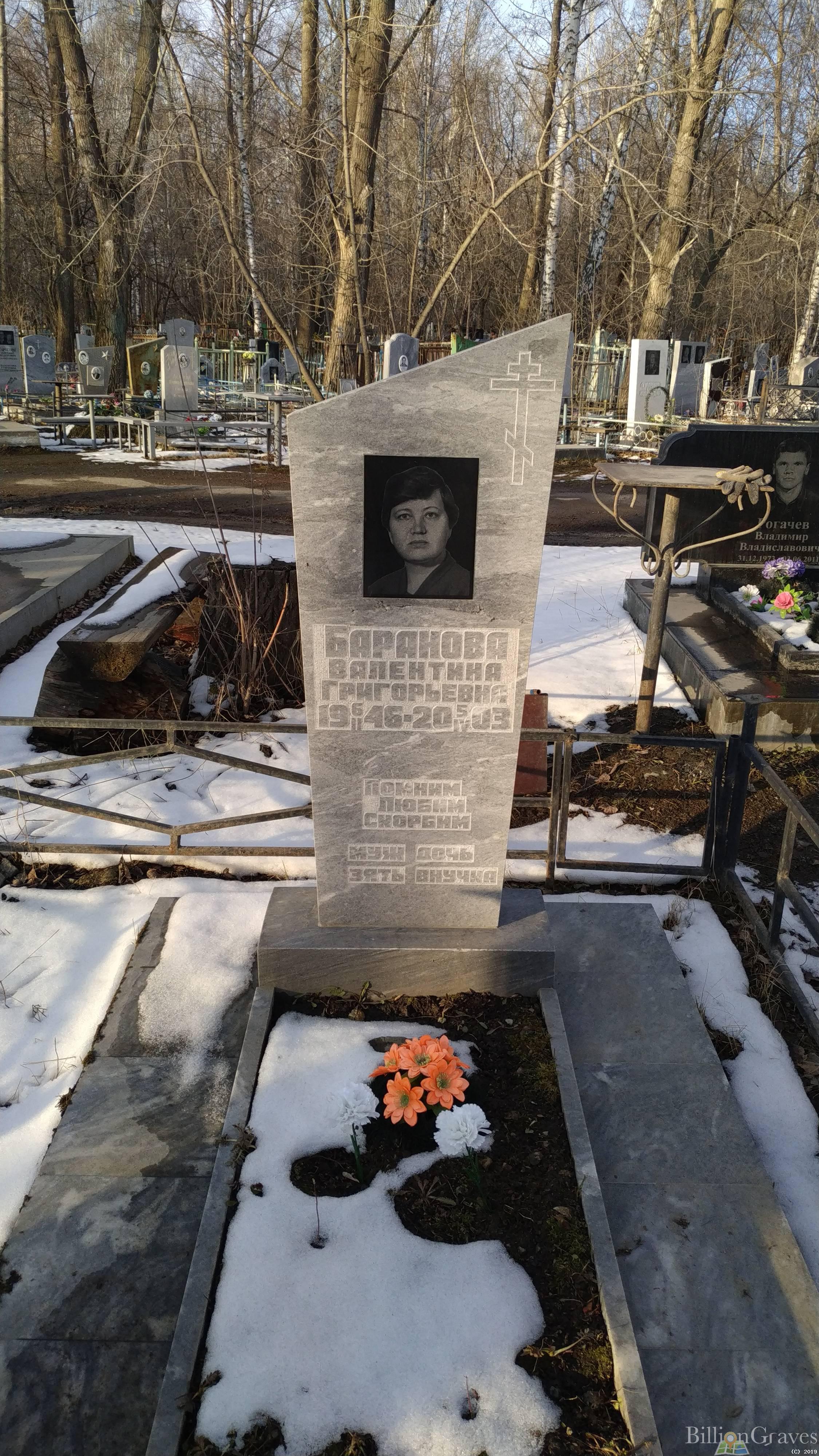 Баранова Валентина Григорьевна