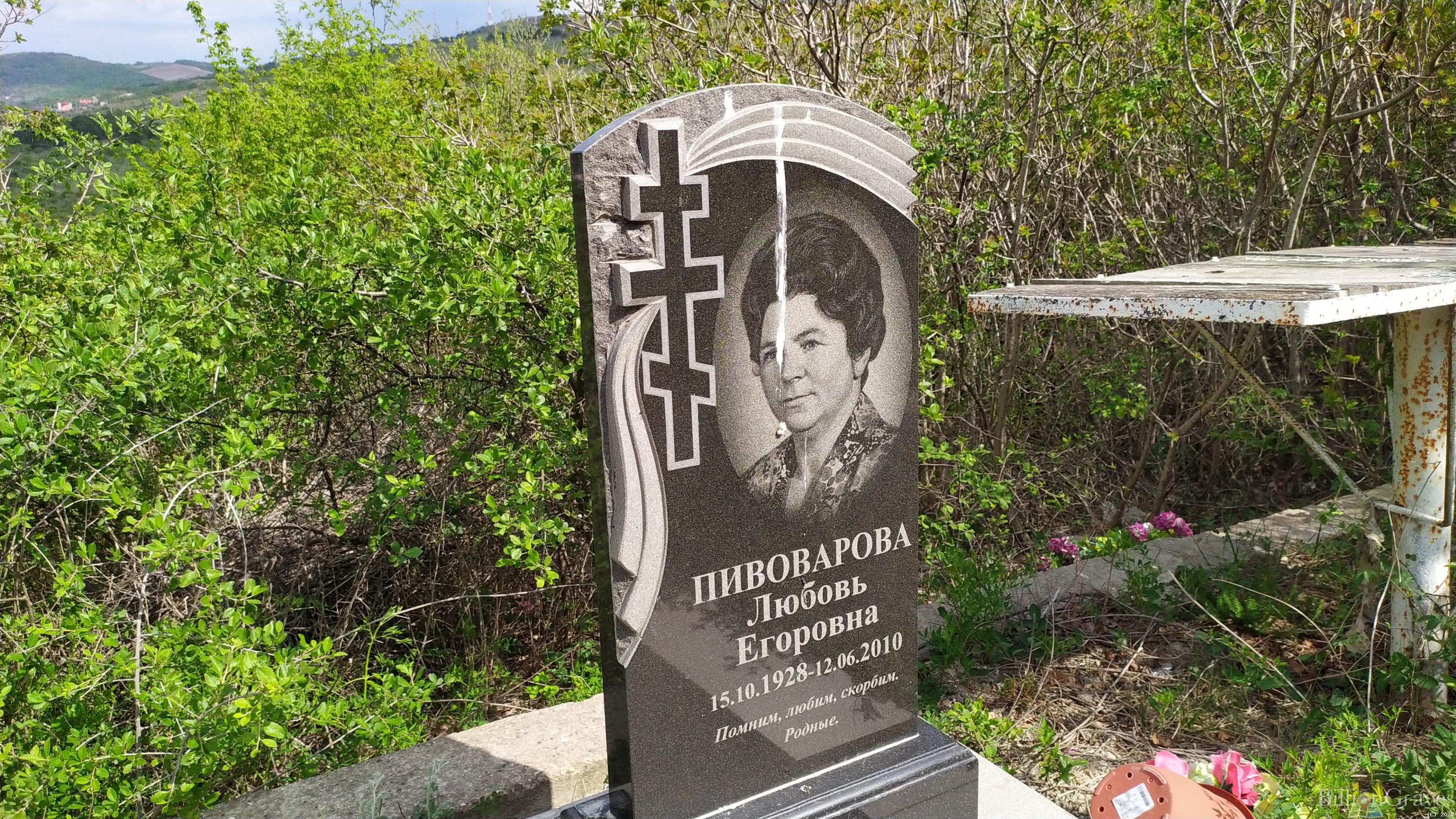 Пивоварова Любовь Егоровна