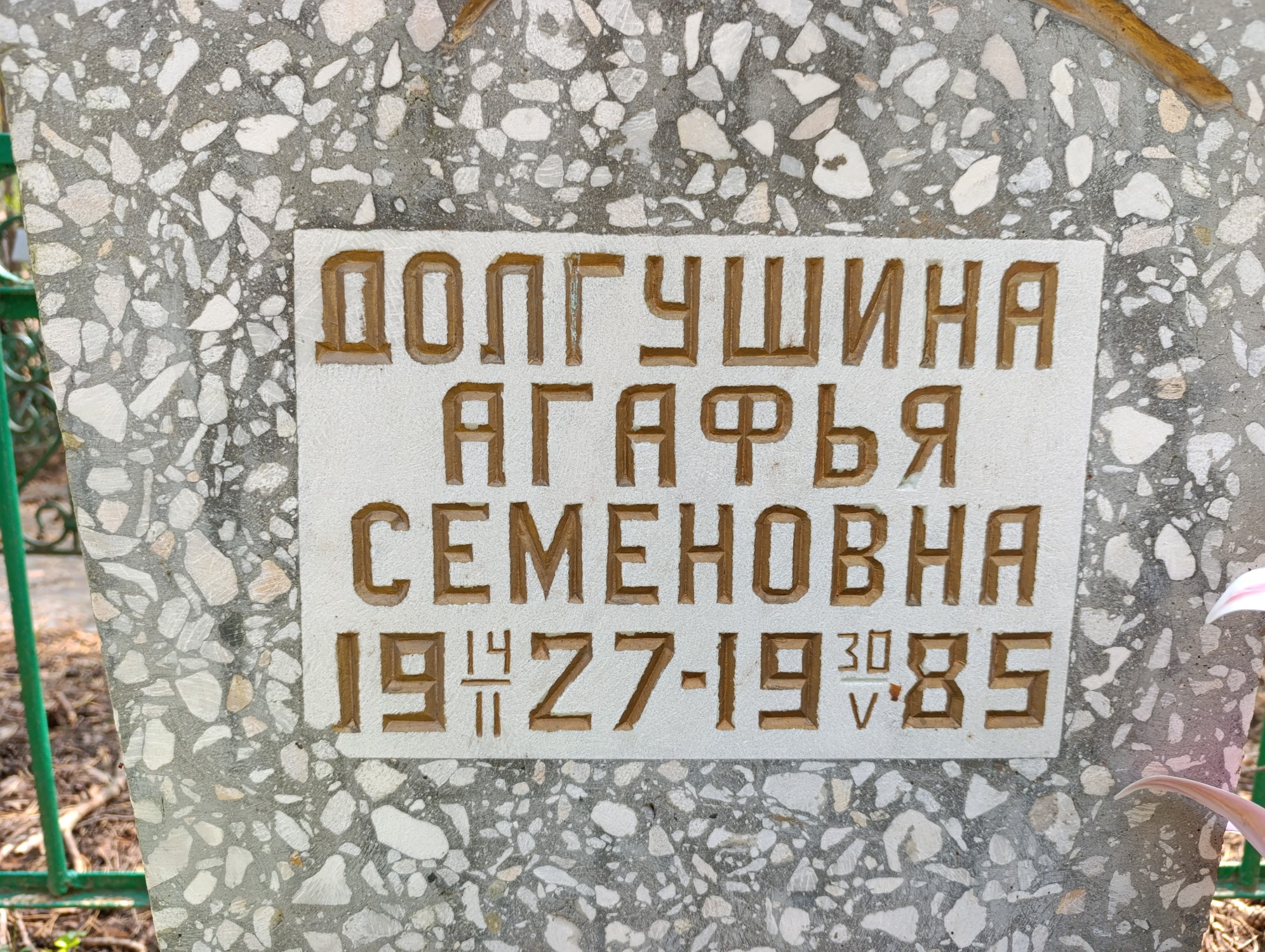 Долгушина Агафья Семеновна